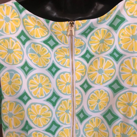 Sail To Sable Women’s Sleeveless Lemon Print Dress - Picture 4 of 10